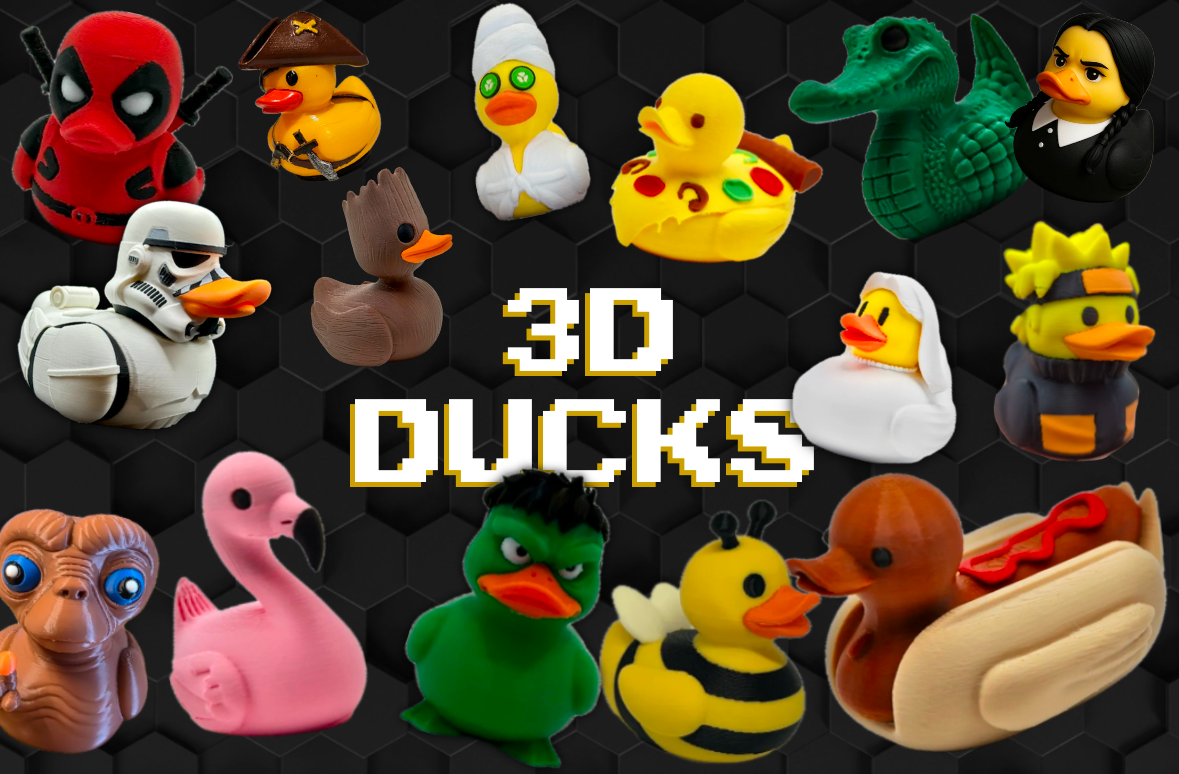 3D DUCKS COLLECTIONS