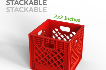 MINIATURE MILK CRATE