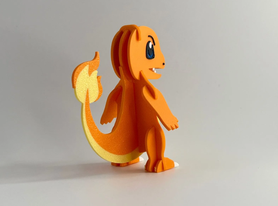 Pokemon #004 - Charmander kit card