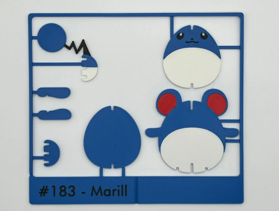 Pokemon #183 -Marill