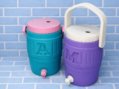 LETTER CAN COOZIE DRINK HOLDER