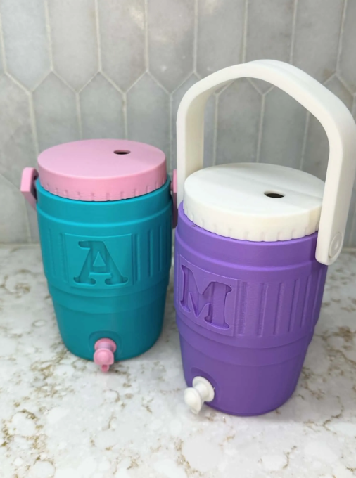 LETTER CAN COOZIE DRINK HOLDER