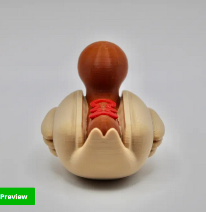 Duck-Hot Dog